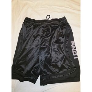 AND1 Black Clutch Shooter Basketball Shorts  Size L. Basketball, Pickleball,...